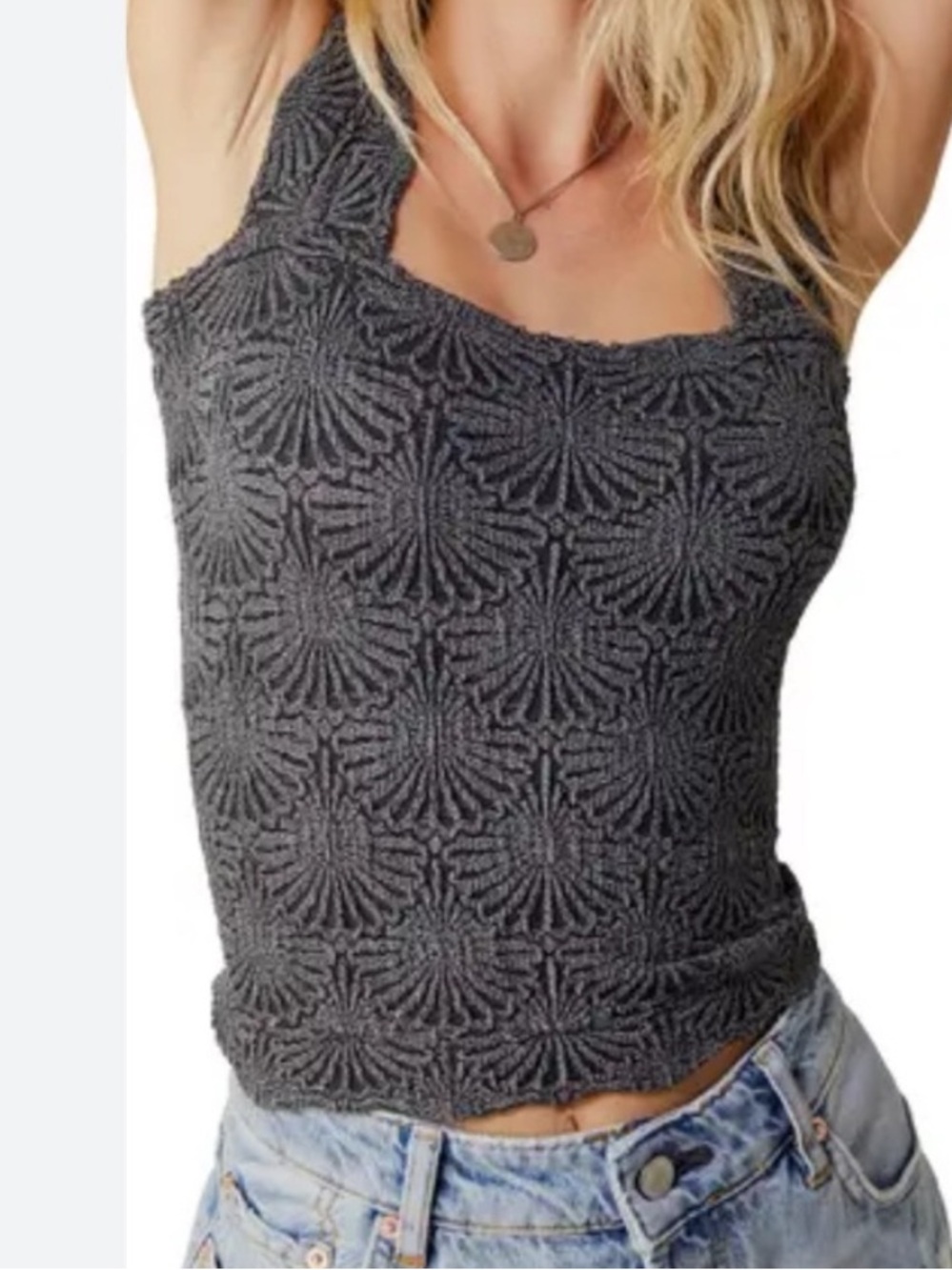 Free People Intimately Love Letter Cami XS/S